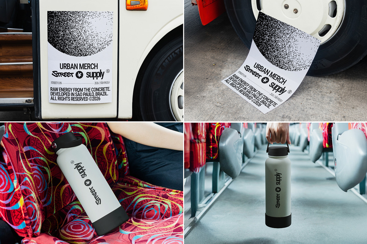 47 Urban Merchandise Mockups Bundle, a Mockup by Vitora Mockup (Photo 7 of 20)