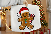 Christmas Gingerbread Man Png, an Illustration by Canvas Craft (Thumbnail 2 of 6)