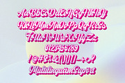Mitona Vintage (New Update), a Script Font by Letter Fresh (Thumbnail 8 of 9)