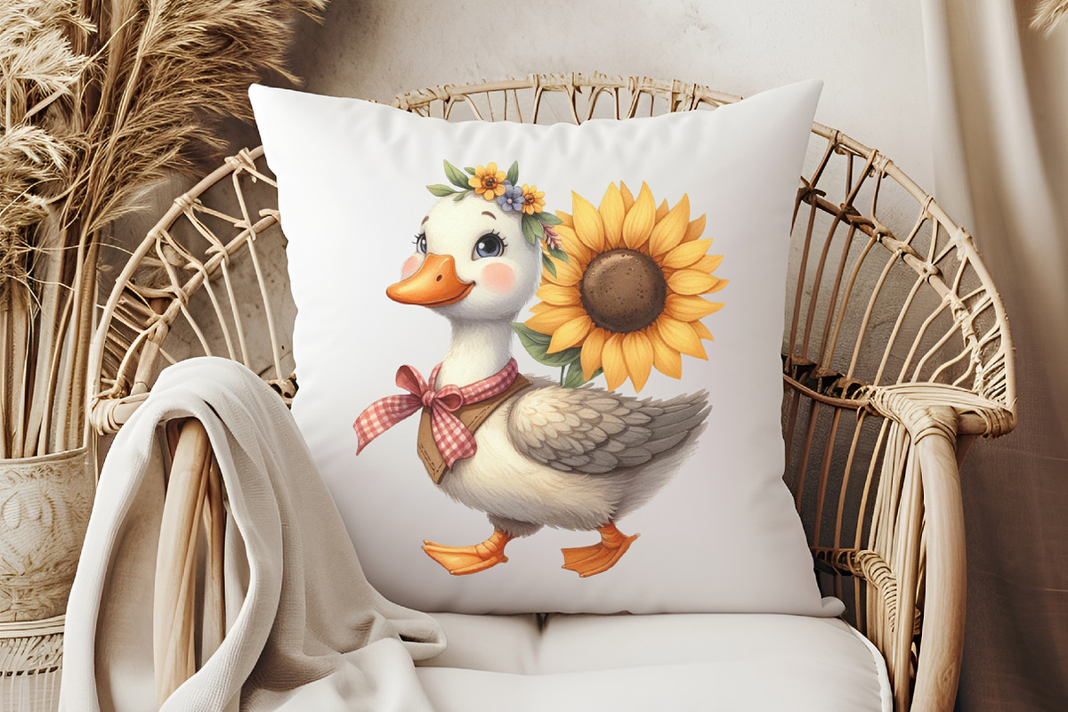 Silly Goose Clipart PNG, an Illustration by Pixels.Craft (Photo 6 of 7)