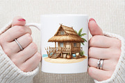 Summer in Hawaii Clipart, an Illustration by Sublimation Artist (Thumbnail 5 of 6)