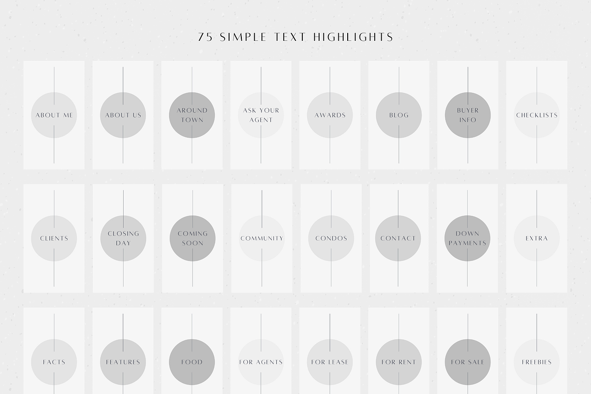 200 Real Estate Story Highlights, a Social Media Template by ZoaniDesign (Photo 4 of 9)