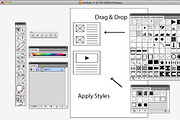 Illustrator Shapes for Wireframing, a Wireframe Template by vladocar (Thumbnail 4 of 4)