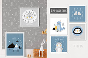 Arctic animals. Vector collection, a Pattern Graphic by AfonshinaArt (Thumbnail 6 of 8)