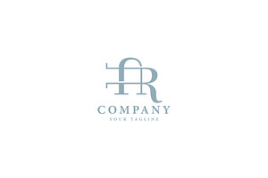 AR Letter Mark Logo