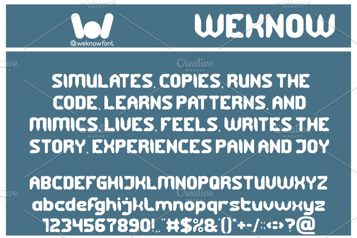 Elevation Font, a Font by weknow (Photo 4 of 8)