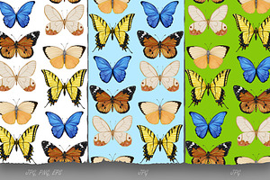 Butterfly Collection/Pattern Design