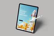 Tablet Screen Mockup, an iPad Mockup by lamorastudio (Thumbnail 12 of 14)