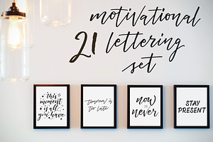 21 Mindfulness Lettering Quotes