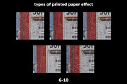 PRINTED PAPER SEAMLESS TEXTURE PACK, a Pattern Graphic by BORT GRAPHIC (Thumbnail 7 of 8)