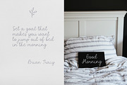 Quaint Garden Floral Font +EXTRAS, a Script Font by AnMark (Thumbnail 4 of 12)