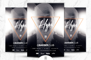 4in1 HYPE Flyer Template