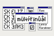 SK Eliz — Old School Font, a Font by Shriftovik Type Foundry (Thumbnail 2 of 8)
