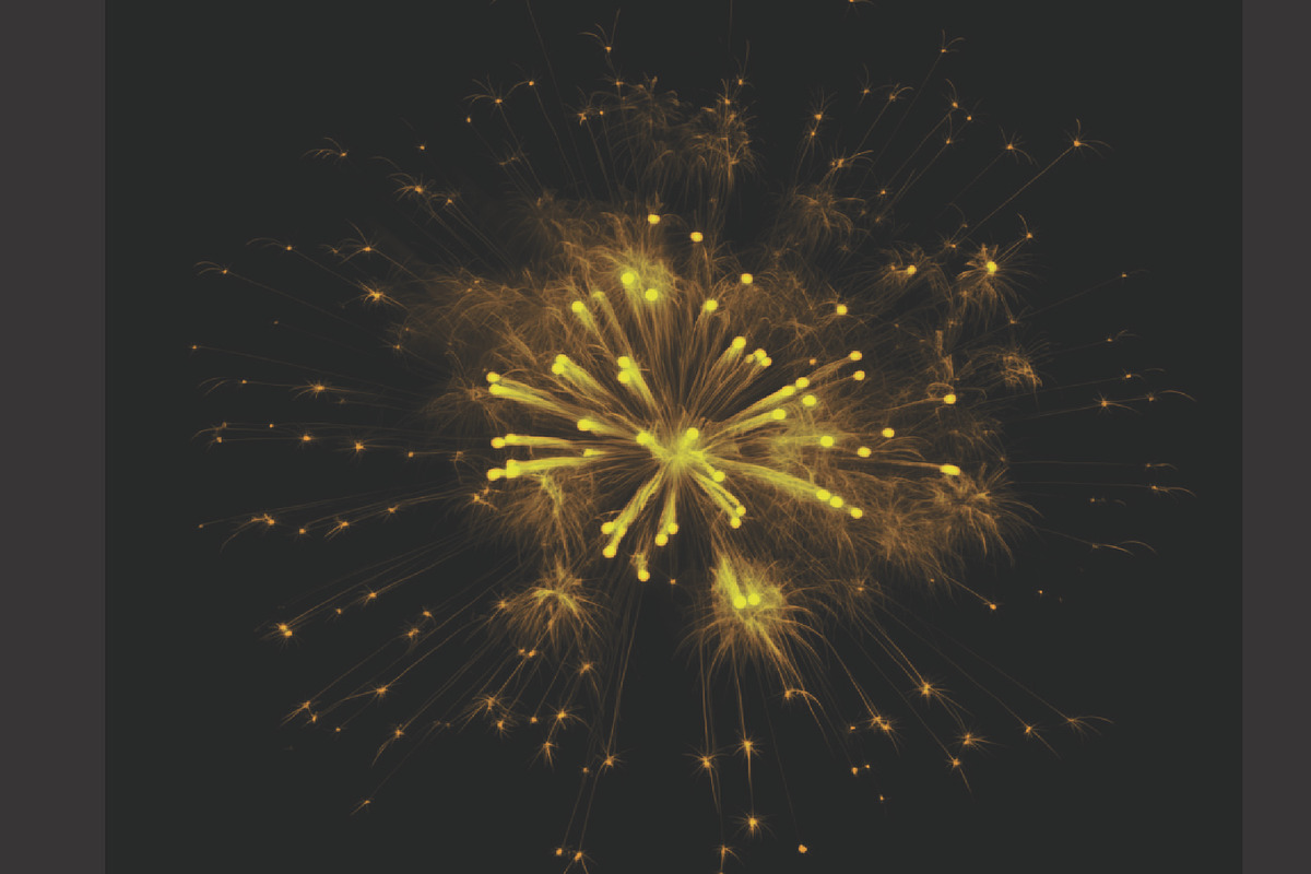 Fireworks sparkler Brush, Photoshop, a Brush Add-On by Chipshpow Graphics (Photo 7 of 8)