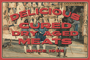 Provisions - Industrial Retro Font, a Sans Serif Font by Surplus Type Co (Thumbnail 4 of 9)