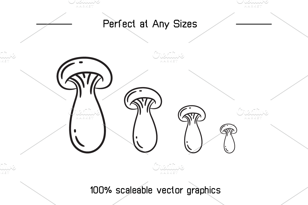 Sketch Food Illustrations Bundle, a Food Illustration by Designfour (Photo 8 of 8)