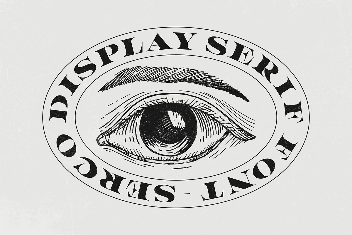 Serco - Display Serif Font, a Serif Font by Keithzo (Photo 8 of 8)