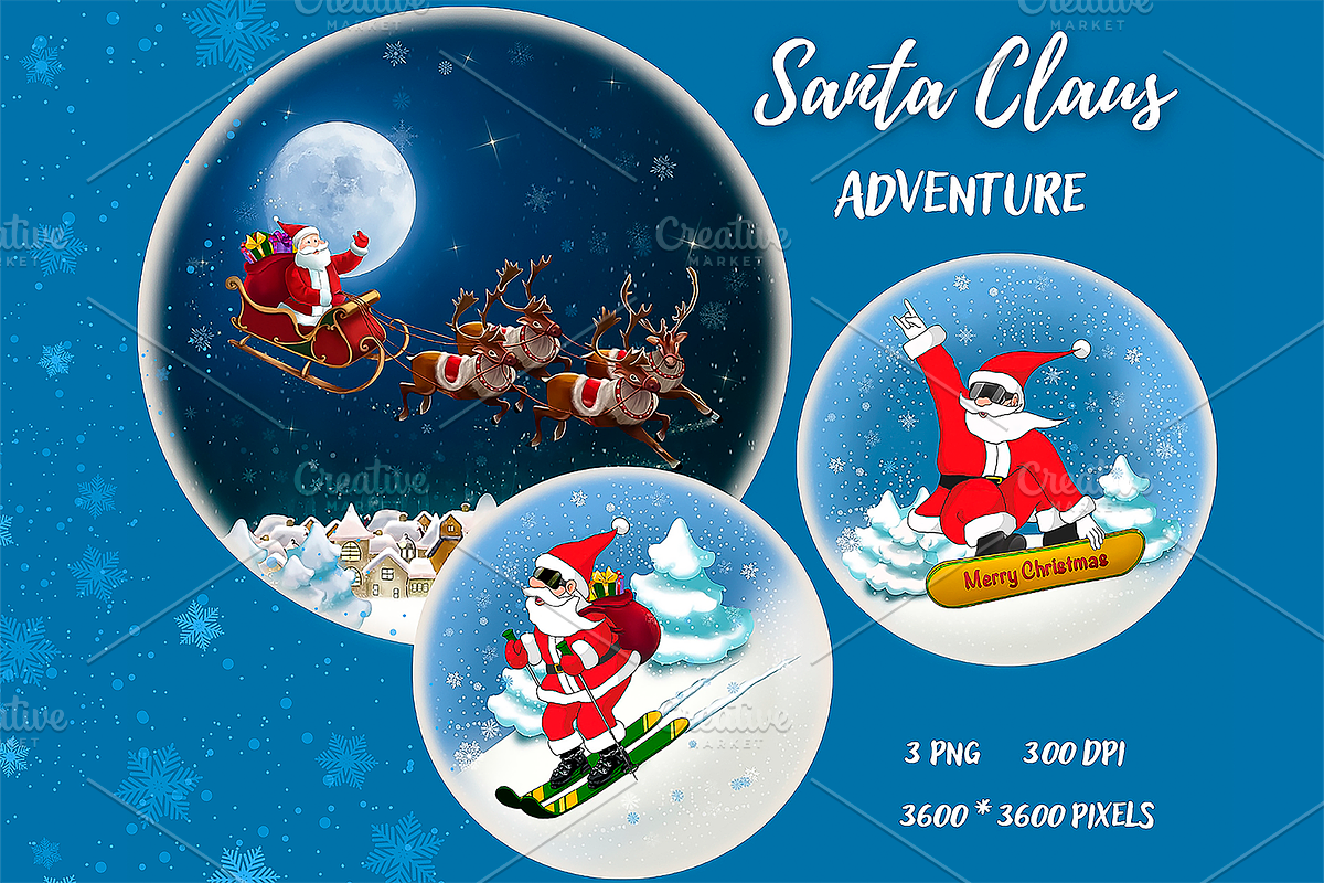 Santa Claus Adventure, an Illustration by MarisoArt (Photo 1 of 4)