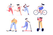 Big Vector set of people characters, a Person Illustration by Vector_Art (Thumbnail 5 of 25)
