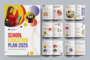School Education Plan Brochure, a Brochure Template by ContestDesign (Thumbnail 1 of 4)