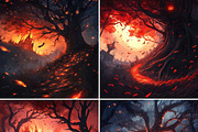 Haunted Worlds, a Seasonal Illustration by pictures for you (Thumbnail 15 of 32)