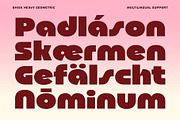 Bhisk - Chunky Sans Serif, a Sans Serif Font by The Native Saint Club (Thumbnail 3 of 12)