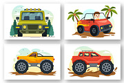 14 Off Road Vehicle Illustration, a Sport Illustration by denayunebgt (Thumbnail 2 of 5)