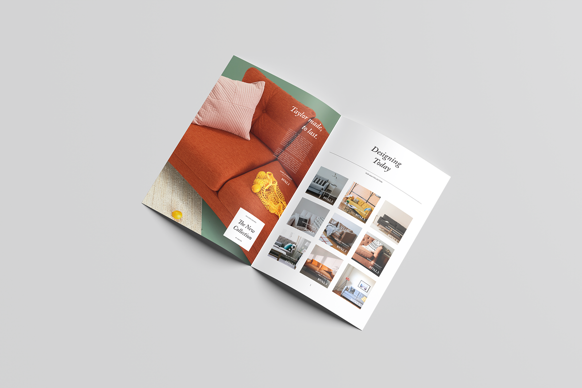 A4 Bifold Brochure Mockup Bundle 73, a Books & Magazine Mockup by Graphicuss (Photo 2 of 5)