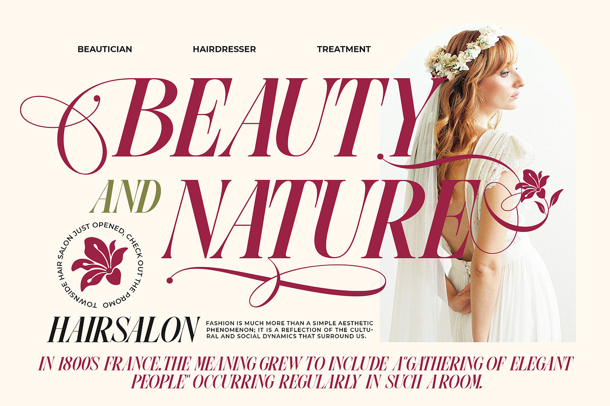 Glow More Typeface, a Serif Font by alit design (Photo 3 of 17)