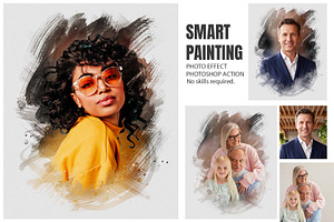 Smart Painting Photoshop Action
