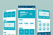 Wireframe Eommerce Product Page, a Wireframe Template by MightyDesign (Thumbnail 1 of 6)