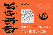 CS Lamia – Blackletter Font, a Blackletter Font by Craft Supply Co. (Thumbnail 3 of 8)