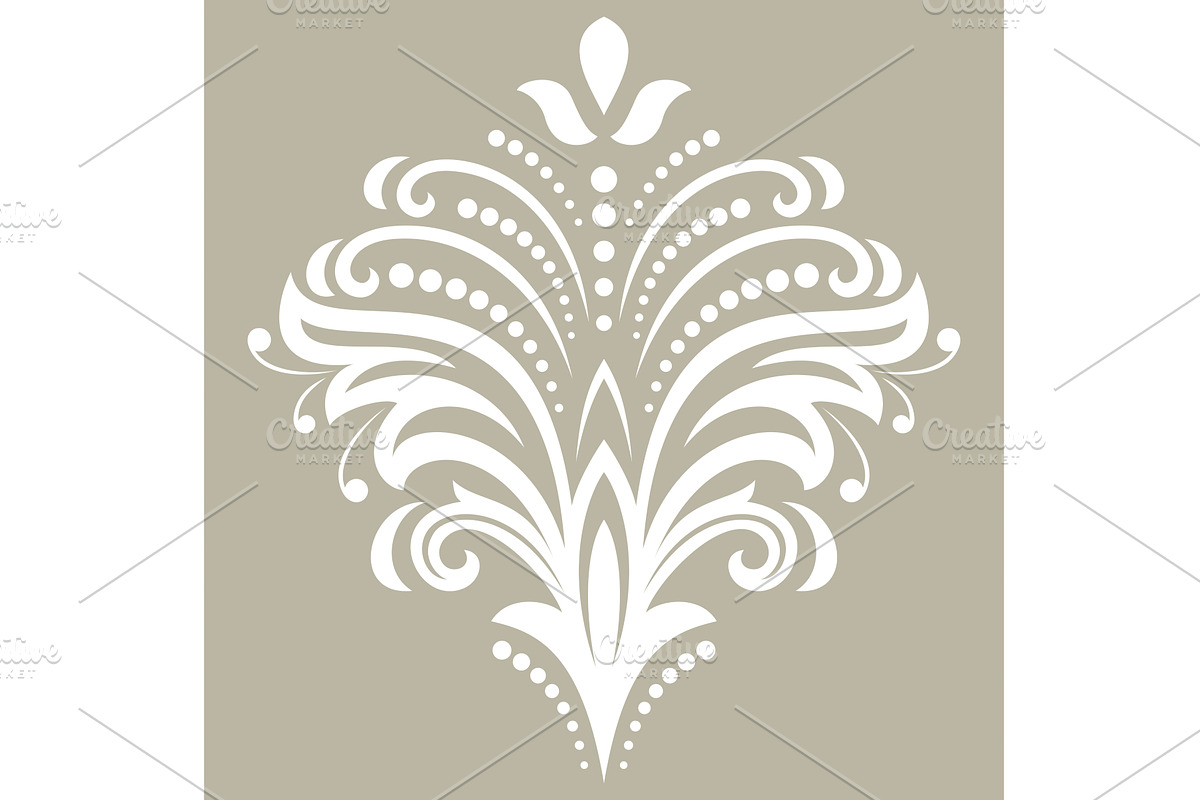 Floral Abstract Pattern, a Pattern Graphic by FineArtStudio
