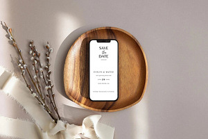 Save the Date Digital Invitation
