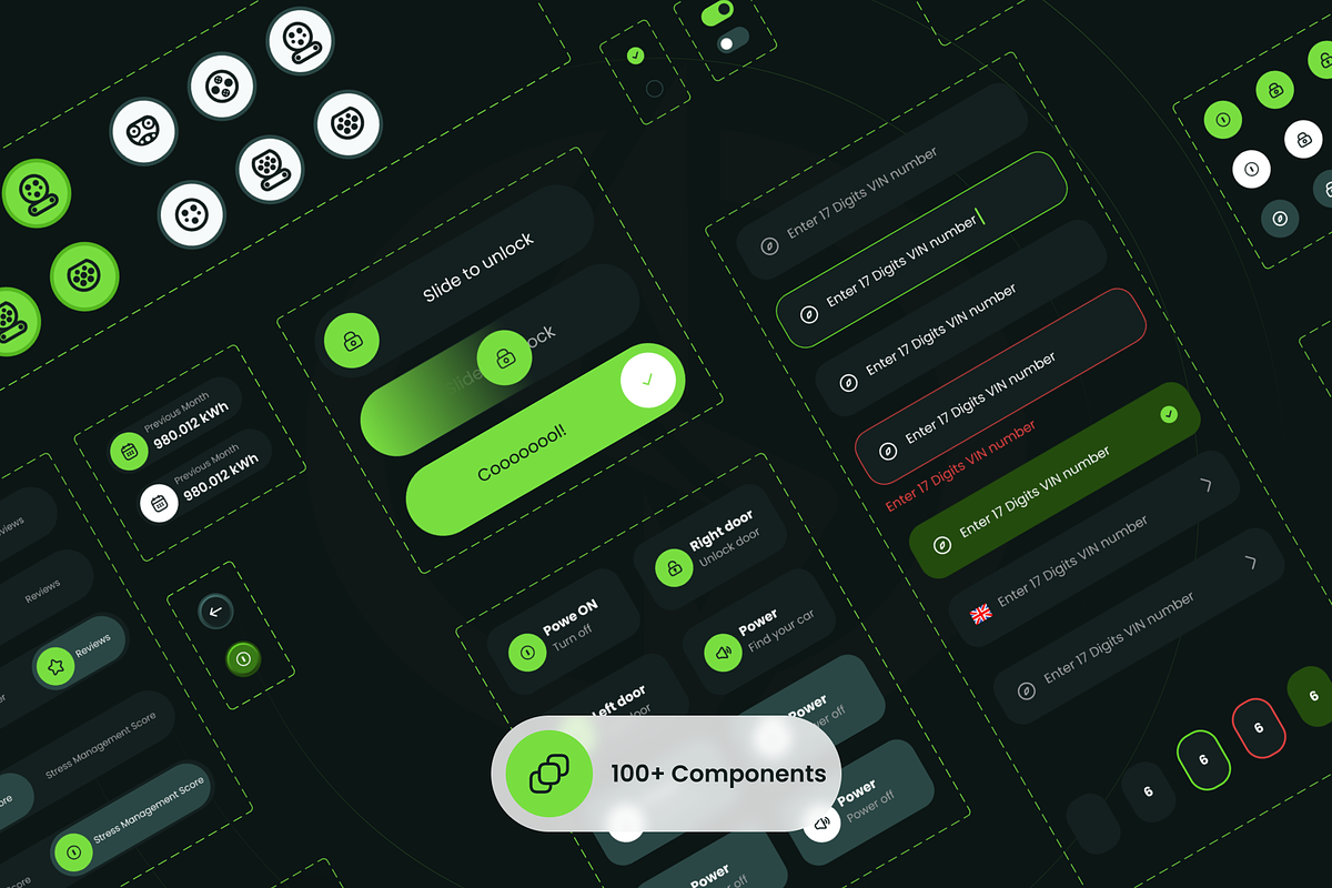 EVAR - Charging Station UI Kit, an UI Kit Template by Timber Store (Photo 6 of 6)