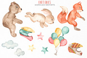 Transport bundle partIII watercolor, a Decorative Illustration by Marina Ermakova (Thumbnail 4 of 29)