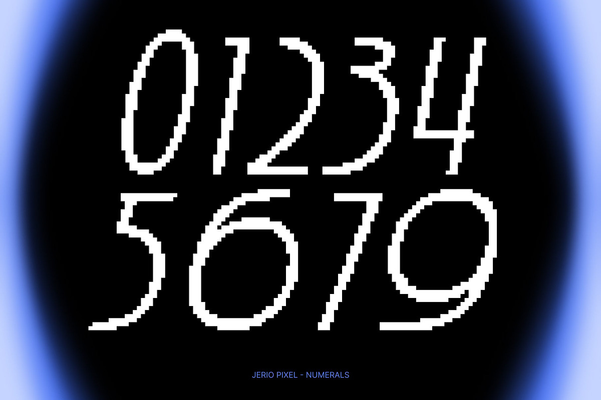Jerio Pixel, a Sans Serif Font by Craft Supply Co. (Photo 4 of 8)