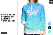 10xWomen & Men Hoodie Types Mock-ups, a Hoody Mockup by Mocca Mockups Store (Thumbnail 8 of 15)