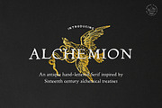 Alchemion - Display Serif Font, a Serif Font by Nomad Visuals (Thumbnail 1 of 9)