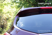 Car Sticker Mockup Set, a Product Mockup by mock-ups (Thumbnail 10 of 10)