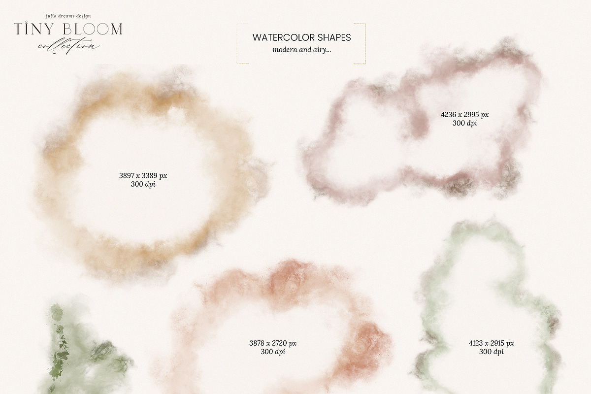 Tiny Bloom Collection, a Texture Illustration by Julia Dreams (Photo 8 of 10)