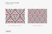 Bazaar Floral Damask Elegant Pattern, a Pattern Graphic by likorbut (Thumbnail 4 of 12)