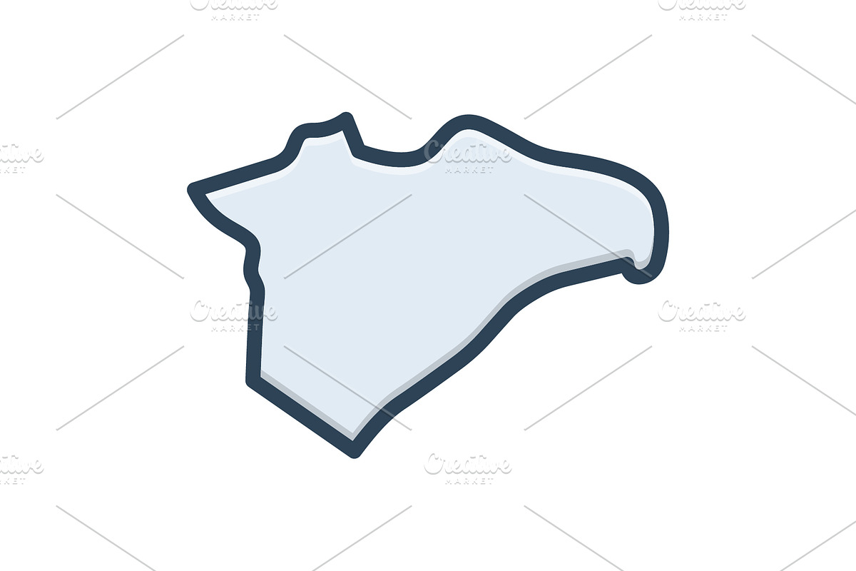 Jerusalem israel color icon, a Duotone Icon by Creative priyanka