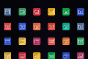 1500+ Flat Icons - Line Icons, an Outline Icon by FlatLineIcons (Thumbnail 10 of 21)