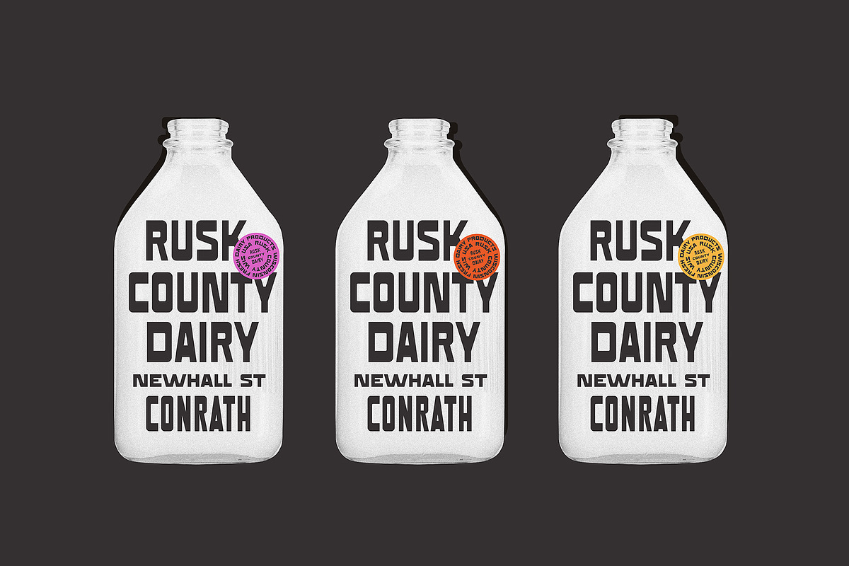Workfolk - A Vintage Utility Font, a Font by JK Design Co. (Photo 2 of 8)