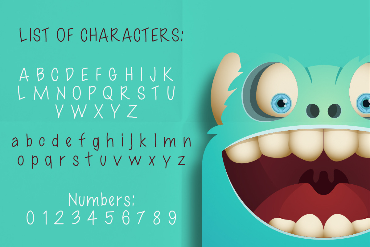 Sassy: a Hand-Drawn Sans Serif Font preview 2