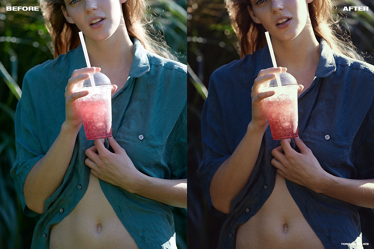 Retro Film LUT Presets Photoshop, a Preset Add-On by TONE SUPPLIES (Photo 4 of 10)