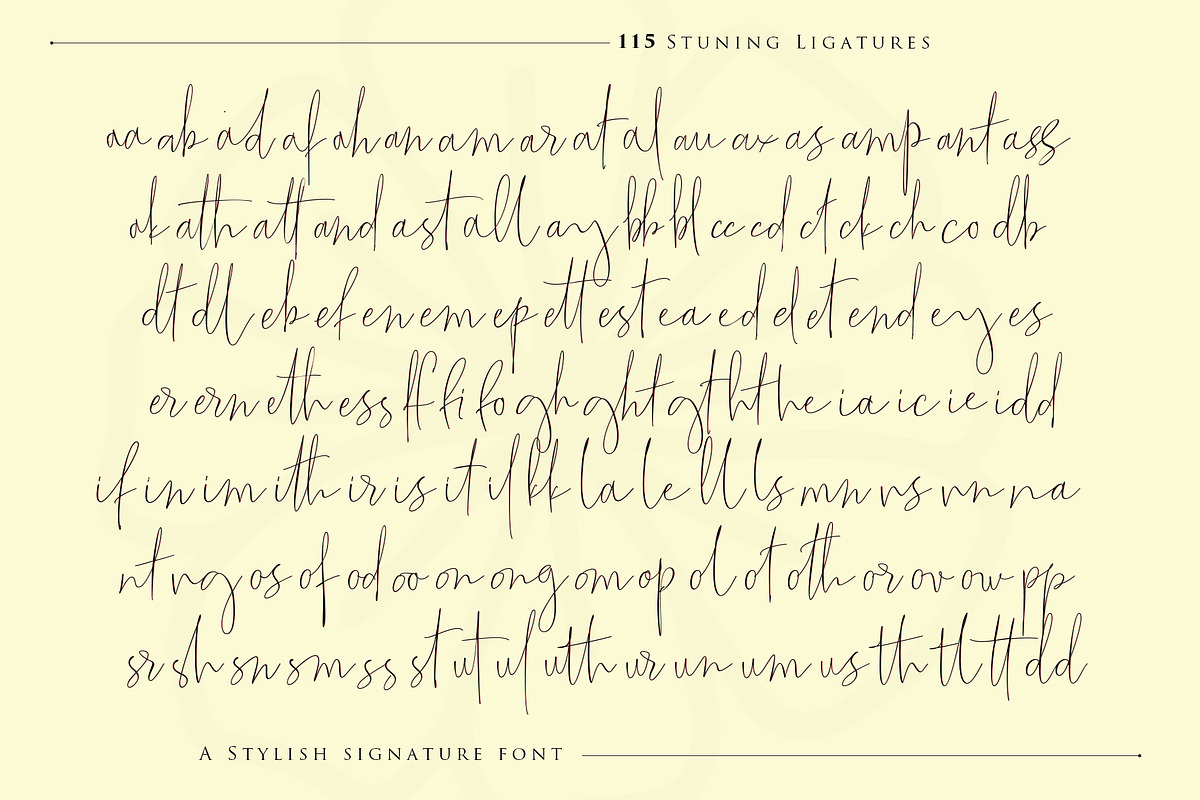 The Fantastic signature, a Script Font by Sulthan Studio (Photo 10 of 12)