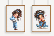 Quirky Valentine Day Girl Clipart, an Illustration by Libby Wishes (Thumbnail 7 of 7)