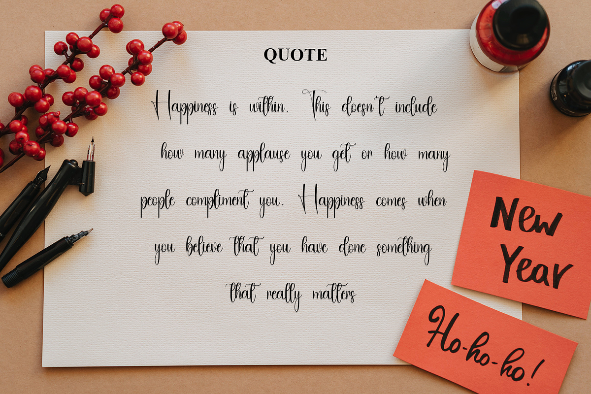 Satisfy, a Handwritten Font by FreshTypeINK (Photo 3 of 8)